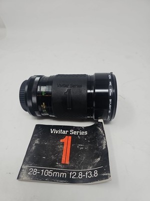 Vivitar Series 1 28-105mm 1:2.8-3.8 VMC Macro Focusing Zoom Lens With Manual 