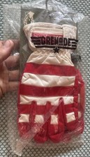 05/06 XL Grenade Eddie Wall E-WALDO red White Finger Style Gloves NEW OLD STOCK