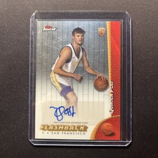 2024-25 Topps Finest - Flashback Autographs Quinten Post rookie card 