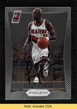 JSA Certified 2012-13 Panini Prizm Terry Porter #195 COA Auto 2k2