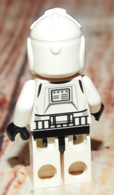LEGO Star Wars Clone Wars 501st Clone Trooper Pilot Minifigure sw0439 75004