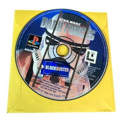 Sony PlayStation 1 PS1 Disc Only Tested Star Wars Dark Forces BL CF