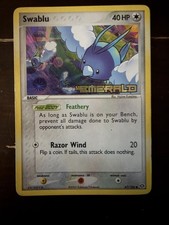The Pokémon Company Pokemon TCG Swablu 67/106 EX Emerald Reverse Holo ENG Common on eBay