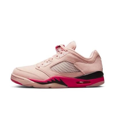 DA8016-806 Nike Air Jordan 5 Low Chaussures Femme Rose Baskets Baskets - Photo 1/4