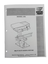 Kwik Way Model 054 Boring Bar Stand Manual Rev2