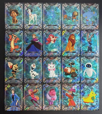 Ariel Anna Judy Tigger Wall.E Eve 2025 kakawow Cosmos Disney Silver lot*20 HF98