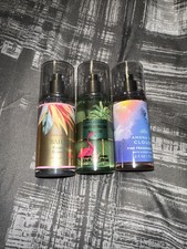 Lot Of 3 Bath  Body Works Mini Travel Fine Fragrance Spray Mist Body Splash 