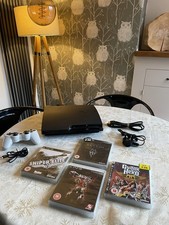 320GB Sony Playstation 3 Slim games Console PS3 wireless Controller 2503B