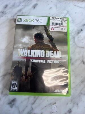The Walking Dead Survival Instinct Xbox 360 Case ONLY NO GAME CO11926