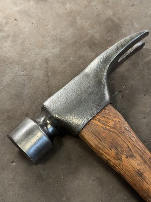 HART The Framer 21 Oz Framing Hammer California Milled Original Handle 80's VTG