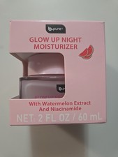 b.pure Glow Up Night Moisturizer Watermelon Extract Niacinamide 2 Fl Oz 60 mL
