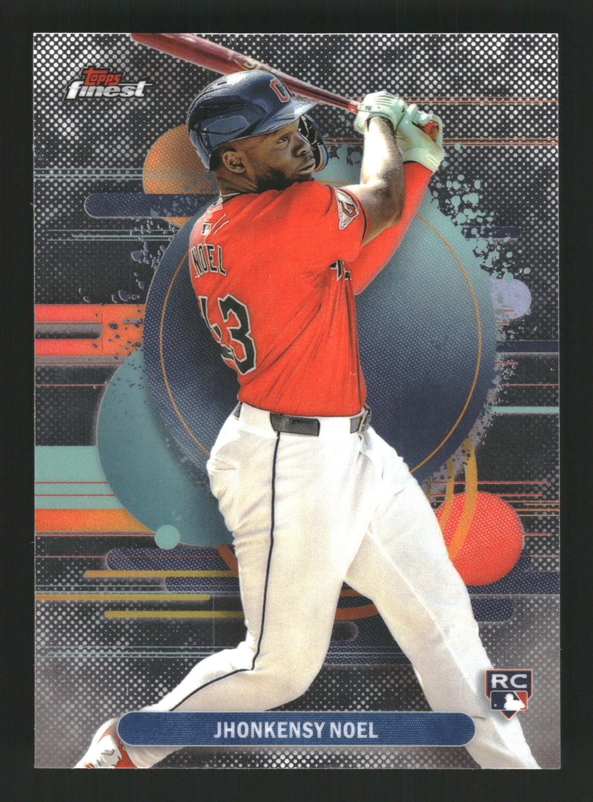 Jhonkensy Noel 2025 Finest #117 Cleveland Guardians