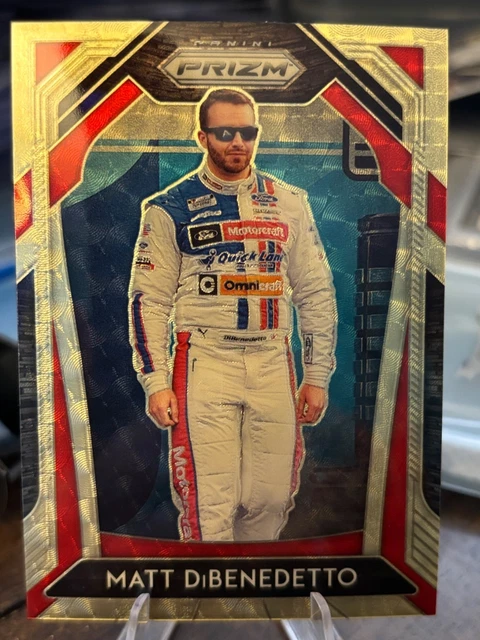 2020 Panini Prizm Prizms Gold Vinyl #17 Matt DiBenedetto 1/1 One of One