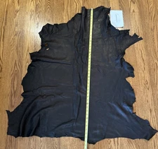 Deerskin Genuine Leather Hide Chocolate Brown Super Soft Touch - Select One