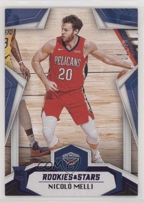 2019 Panini Chronicles Rookies and Stars Purple 1/49 Nicolo Melli Rookie RC x3x
