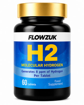 Flowzuk H2 Tabs Molekulare Wasserstofftabletten - 60 Portionen | Wasserstoff Wasser UK