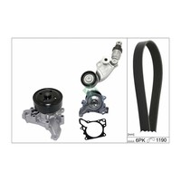 Ina Keilrippenriemensatz + Wasserpumpe FüR Mazda 3 Bm Bn 6 Gj Gl CX-5 Ke Kf 2.2D