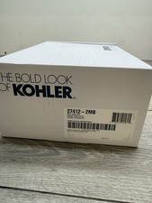Kohler K-27412-2MB Riff 10" Wall Mounted Towel Ring - Vibrant Brushed Brass