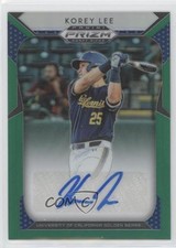 2019 Panini Prizm Draft Picks Auto Green Prizm Korey Lee #63 Auto c2a