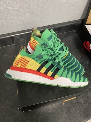 Size 11 - Dragon Ball Z x adidas EQT Support ADV Primeknit Mid Green