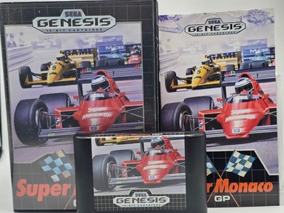 Super Monaco GP (Sega Genesis, 1990) Complete