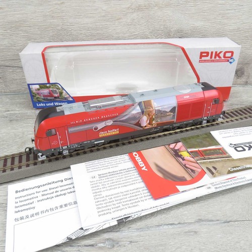 PIKO 96721 - H0 - ÖBB - Stern Hafferl Diesellok 2016 911-7 - DSS - OVP #AO98860 | Zustand: Gebraucht