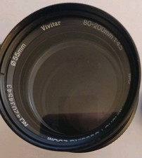 Vivitar 80-200mm 1:4.5 55mm Macro Focusing Zoom Lens - Untested For Parts