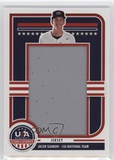 2025 Panini Stars and Stripes Jumbo Materials Jersey 26/30 Jacob Seamon 0j81