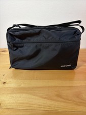 Vintage Case Logic 30 Cassette Tape Black Carrying Case Bag Holder