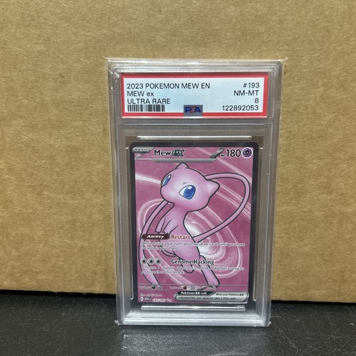 Mew ex graded PSA 8 for sale on eBay