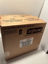 Softsoap Antibacterial Liquid Hand Soap Refills,50 oz,crispy Clean 6/Carton