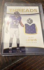 2016 Panini Limited - Limited Threads Ray Lewis #9 /25 (MEM)