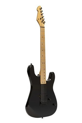 Stagg Metal Electric Guitar - Black - SEM-ONE H BK