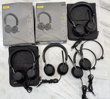 Lot of 7 Jabra Evolve2 40 SE USB-C UC Stereo Wired Headset