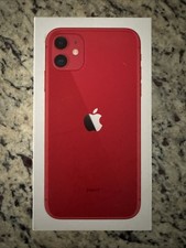 Apple iPhone 11 Rouge 128 Go BOITE VIDE UNIQUEMENT