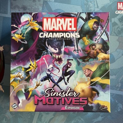 Marvel Champions LCG Sinister Motives Erweiterung (geöffnet, komplett)