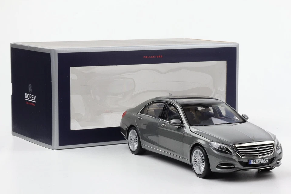 1:18 Mercedes-Benz S-Class V222 2013 Argento Metallizzato Norev 183481 - Immagine 2 di 4