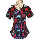 SKECHERS cat print scrub- size S — photo 1