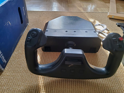 Saitek Pro Flight Yoke System Flugsteuerhorn mit Schubhebel USB für PC