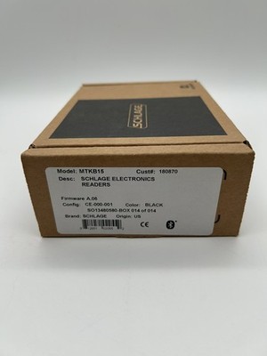 Schlage MTKB15 Allegion Mobile Enabled Multi-Technology Wall Reader New Open Box