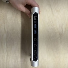 USED BELKIN Thunderbolt 3 Express Dock HD Docking Station F4U085 