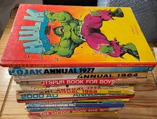 20 UK Annuals, Mixed Lot 1960s to 80s. Graded, Most low grade but lots to read!