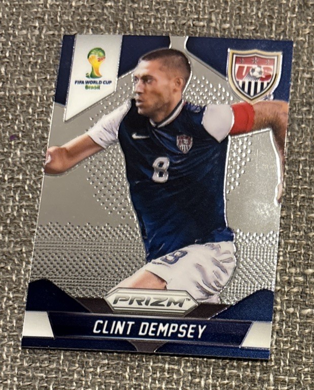 2014 Panini Prizm World Cup - Clint Dempsey #69 Silver Prizm