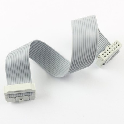 1Pcs 2.54mm Pitch 2x7 Pin 14 Pin 14 Wire IDC Flat Ribbon Cable Length 20CM