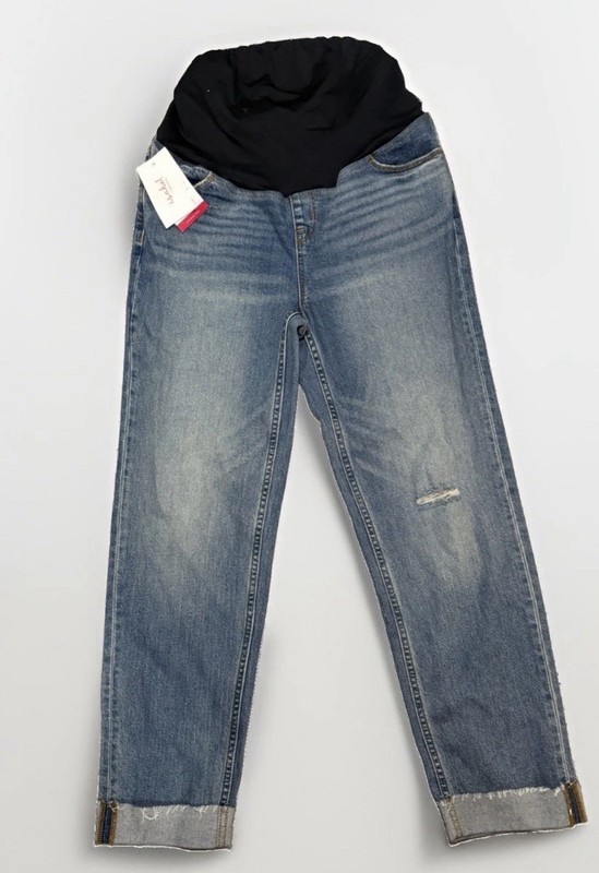 Isabel Maternity by Ingrid & Isabel Women's Skinny Maternity Jeans Blue 6