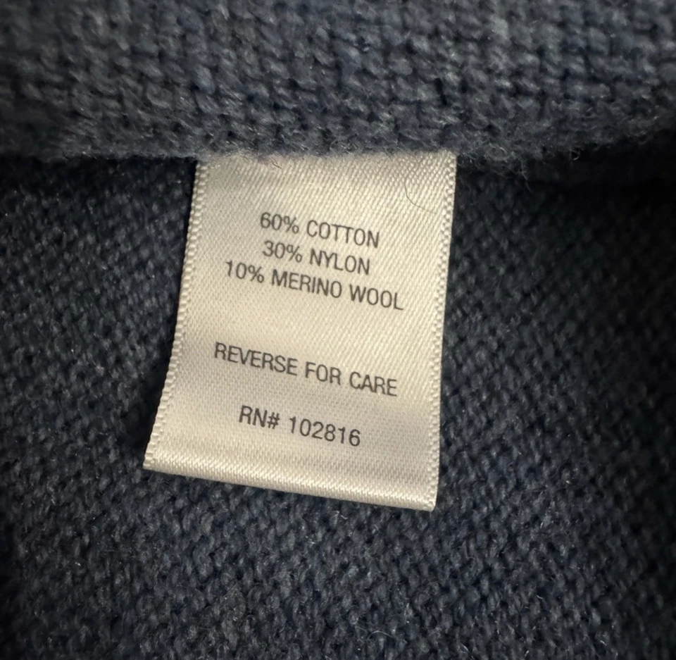 Garnet Hill Kids Fair Isle Nordic Merino Mezcla Lana Suéter Vestido Niñas XL Foto 4 de 4