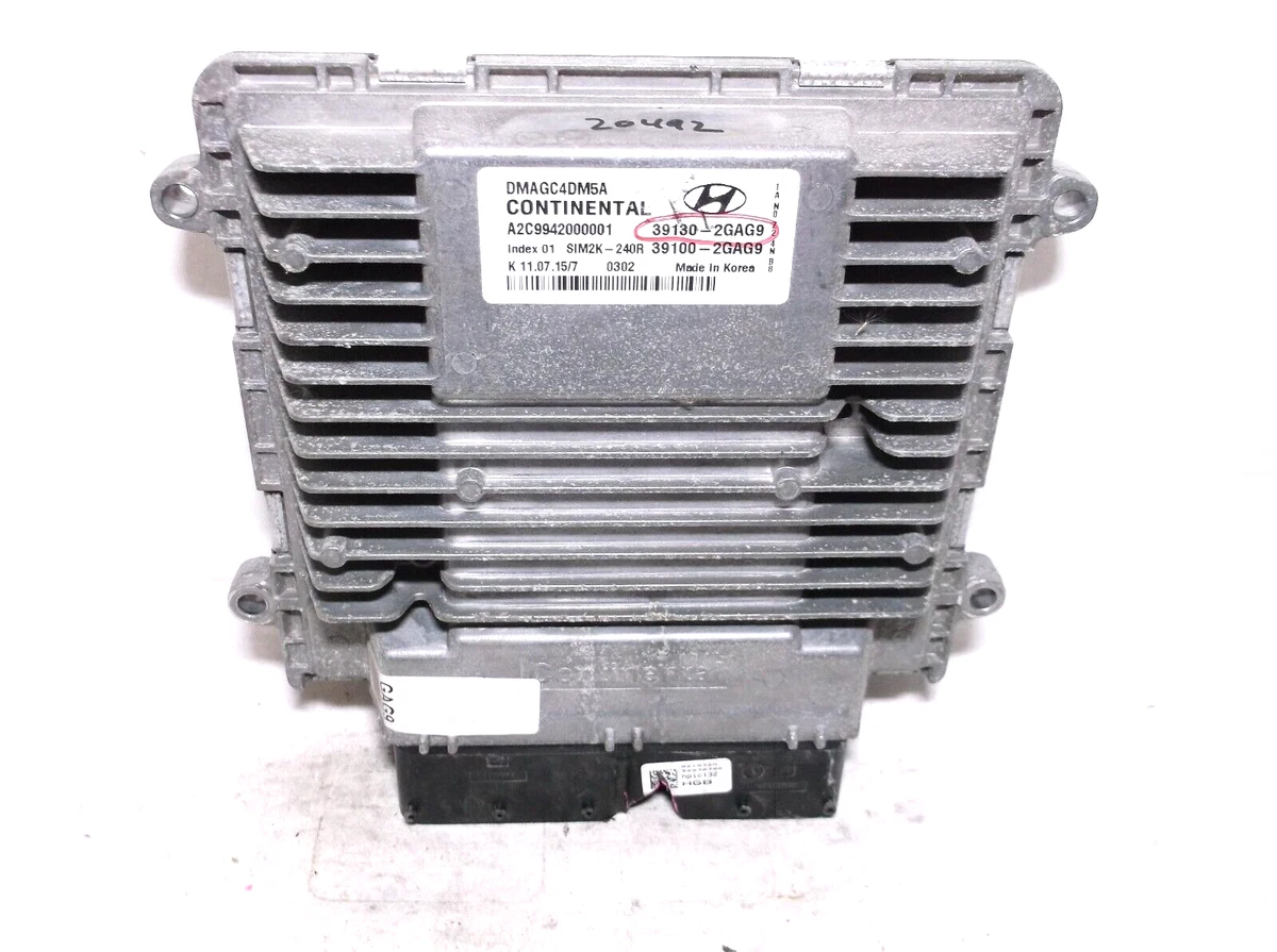 13 14 15 16 HYUNDAI SANTA FE 2.4L AWD ENGINE CONTROL COMPUTER ECU