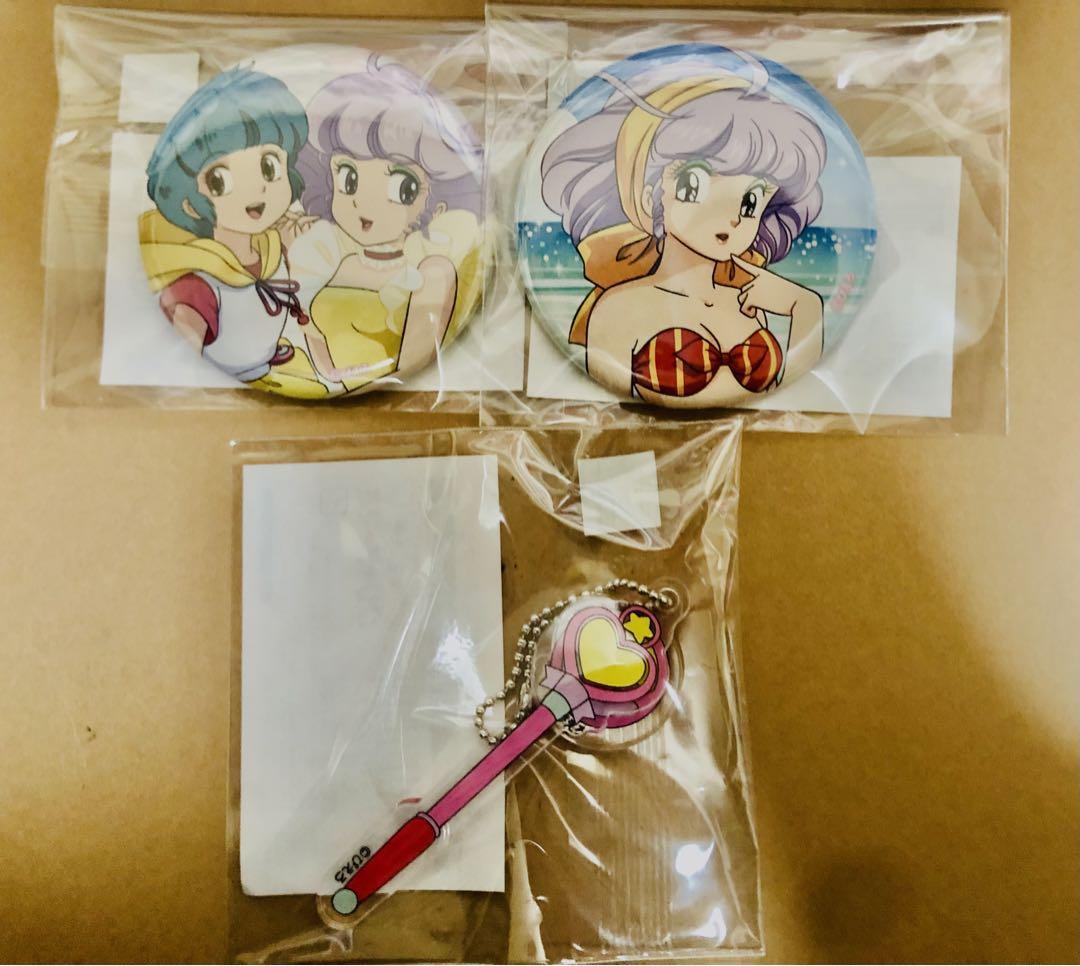 Magical Angel Creamy Mami Marukuji Badge Set  Collectible Pins  New