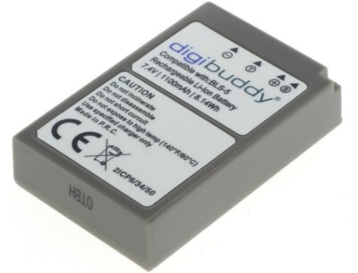 Original digibuddy Akku Batterie für Olympus BLS-5 / BLS-50