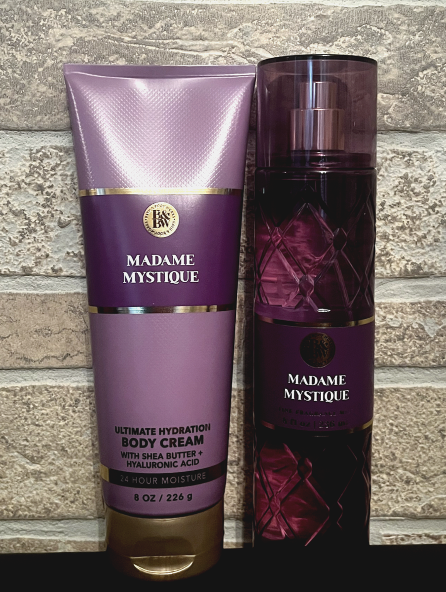Bath & Body Works Madame Mystique Fragrance Mist and Body Cream 2